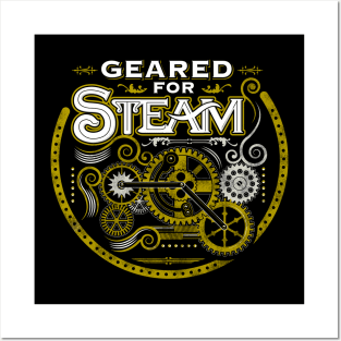 Geared For Steam Posters and Art